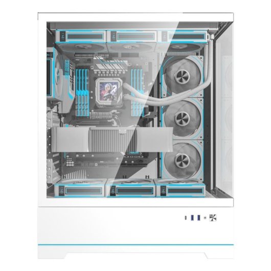Carcasa darkFlash DY451L Pro ATX Torre Blanca RGB