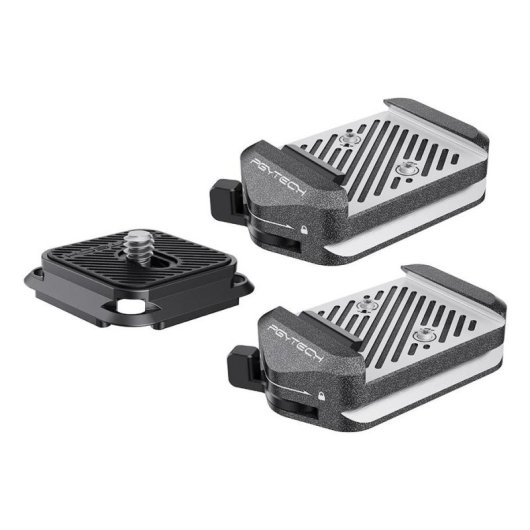Sistema di montaggio PGYTECH P-CG-193 Arca-Type V2 Alluminio Nero Argento
