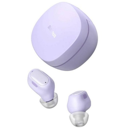 Auriculares Baseus Bowie WM01 sans fil Bluetooth 5.3 pour appels et musique violet