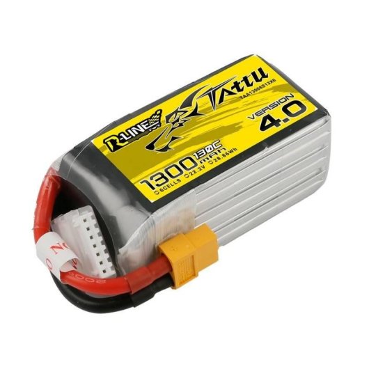 Batería Tattu R-Line 4.0 1300mAh 22.2V 6S1P XT60 para drones