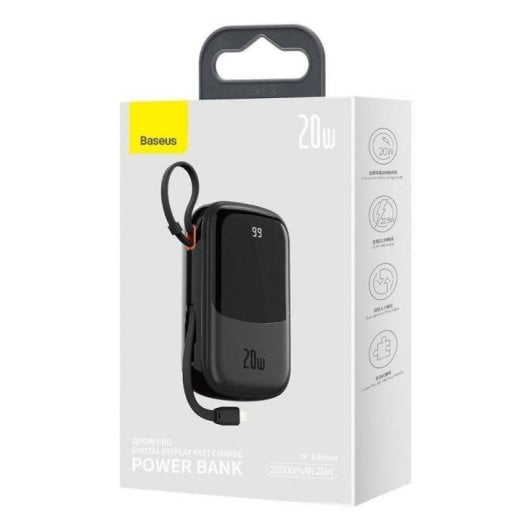 Powerbank Baseus Qpow PRO 20000 mAh 20W Noir