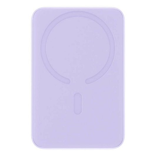 Powerbank Baseus Magnetic Mini 10000 mAh Cargador Inalámbrico 20 W Púrpura