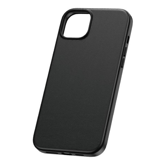 Funda para móvil Baseus Fauxther Cover PU cuir Noir pour iPhone 15 Plus