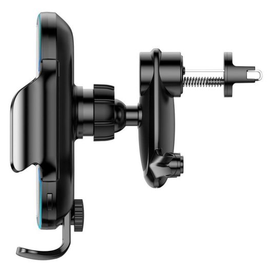 Suporte ativo para telemóvel Baseus WXHW03-01 com carregador sem fios Qi