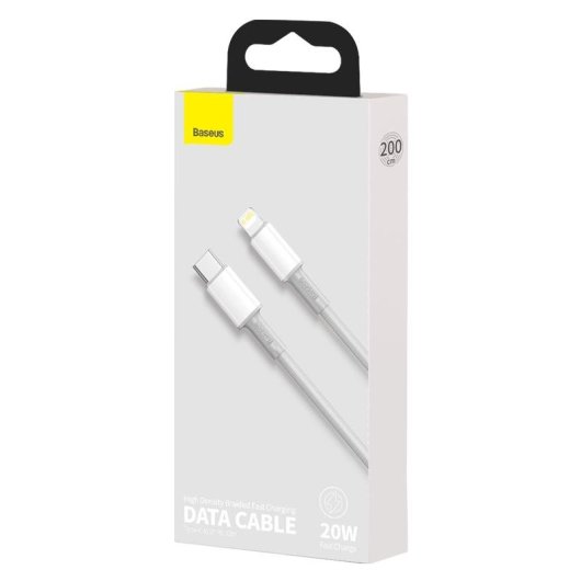 Cavo USB-C verso Lightning Baseus CATLGD-A02 2m Bianco