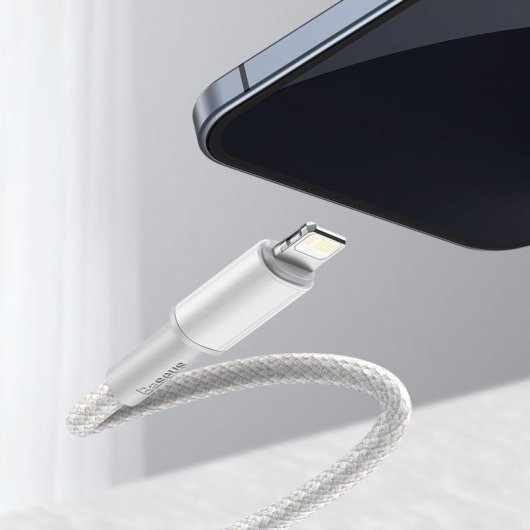 Cavo USB-C verso Lightning Baseus CATLGD-A02 2m Bianco