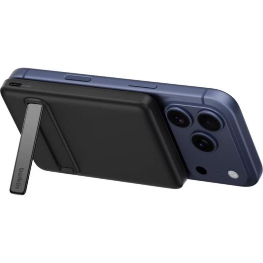 Batería Externa Belkin BPD011hqBK 5000 mAh Cargador Inalámbrico 20 W Negro