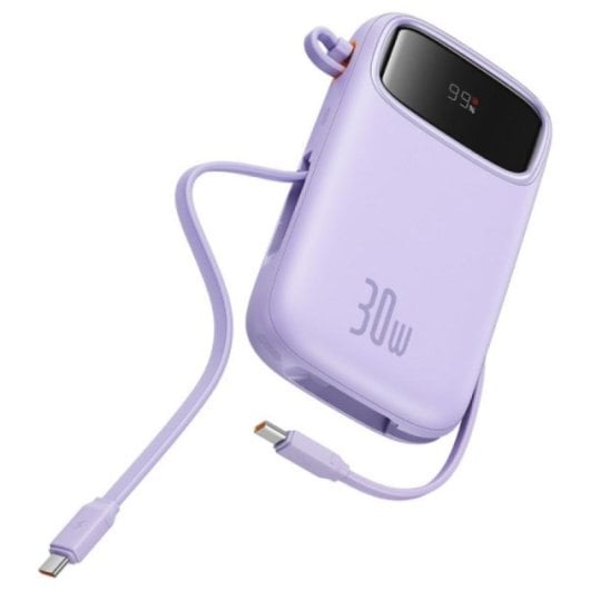 Powerbank Baseus QPow 2 10000 mAh 30W Lila
