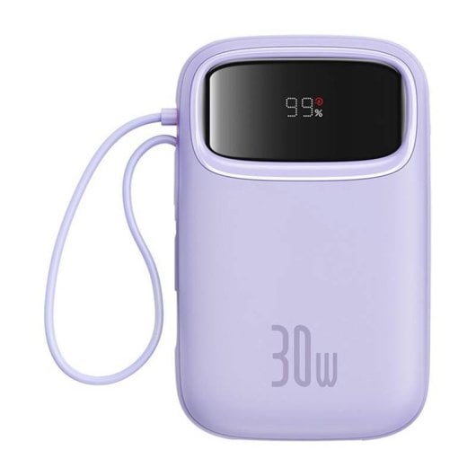 Powerbank Baseus QPow 2 10000 mAh 30W Lila