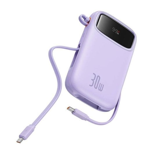 Powerbank Baseus QPow 2 10000 mAh 30W Lila