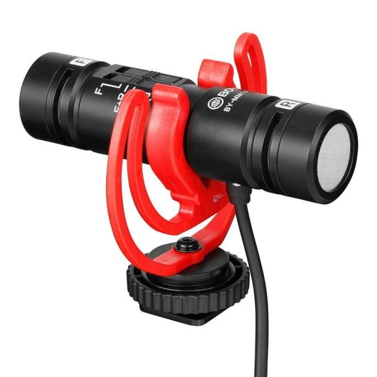 Microphone BOYA BY-MM1 PRO filaire supercardioïde double capsule antivibration
