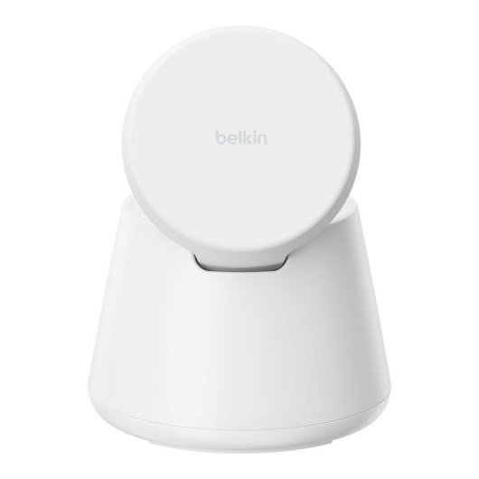 Chargeur Belkin WIZ052kqWH 45W Qi2.2 3 Dispositifs Sans Fil Blanc