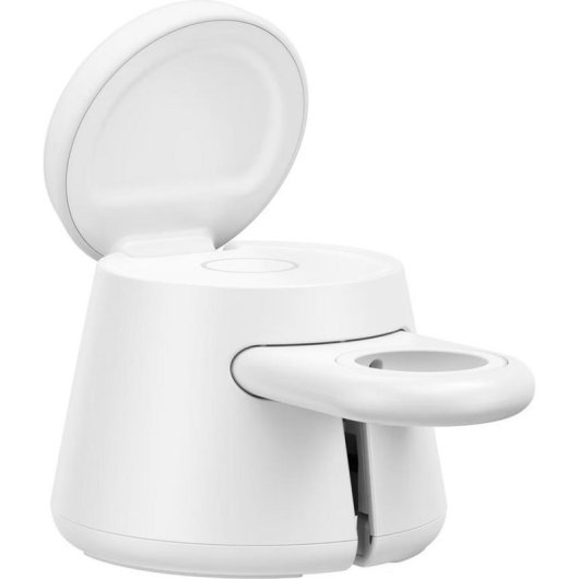 Chargeur Belkin WIZ052kqWH 45W Qi2.2 3 Dispositifs Sans Fil Blanc