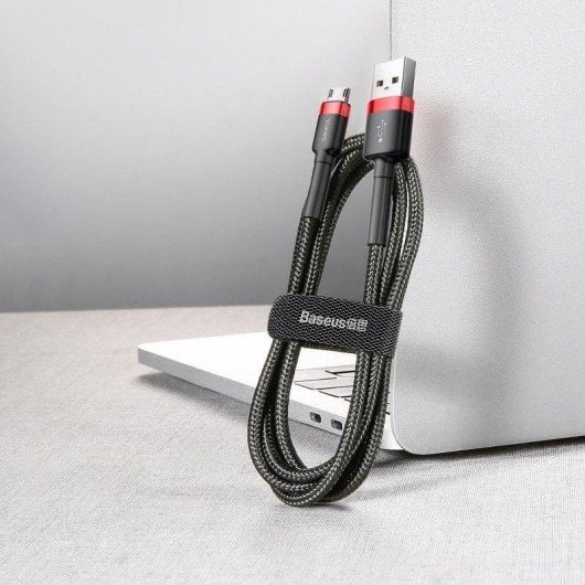 Cable USB Baseus Cafule 3 m USB A a Micro-USB A USB 2.0 Negro