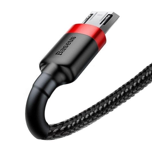 Cable USB Baseus Cafule 3 m USB A a Micro-USB A USB 2.0 Negro