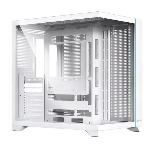 Carcasa PC Hiditec H3 PRO Midi Tower ATX Vidrio Templado Blanco Transparente