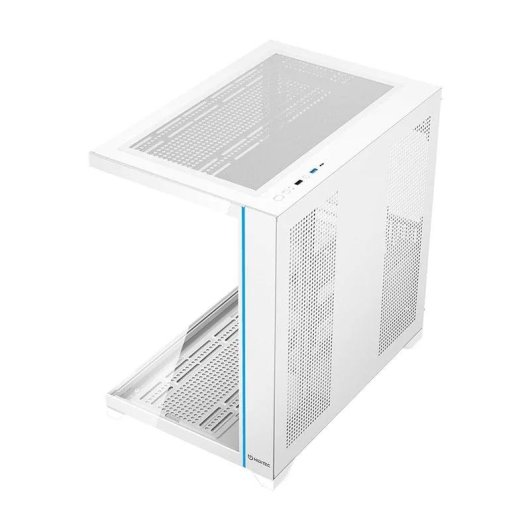 Carcasa PC Hiditec H3 PRO Midi Tower ATX Vidrio Templado Blanco Transparente