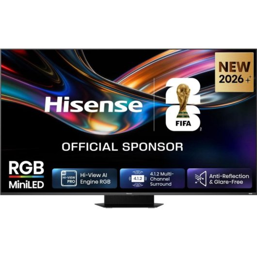 TV Hisense MiniLED 65UR9DS 65" 4K UltraHD 120Hz Smart TV VIDAA HDR10+ Dolby Vision IQ