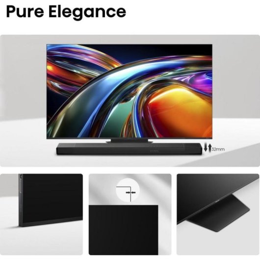TV Hisense MiniLED 65UR9DS 65" 4K UltraHD 120Hz Smart TV VIDAA HDR10+ Dolby Vision IQ