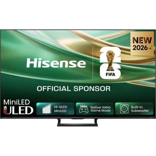 TV Hisense ULED 65Q8S 65" 4K UltraHD 144Hz Smart TV VIDAA HDR10+ Dolby Vision Subwoofer