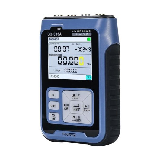 Generador de Señales FNIRSI SG-003A 0-9999 Hz 2% Negro/Azul LCD 2.4"