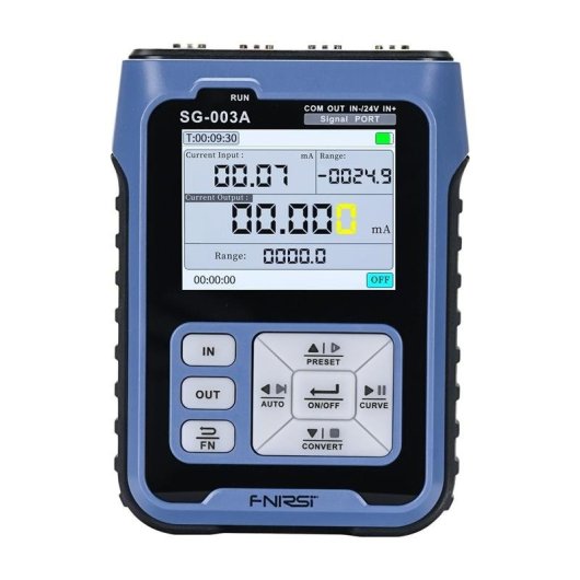 Generador de Señales FNIRSI SG-003A 0-9999 Hz 2% Negro/Azul LCD 2.4"