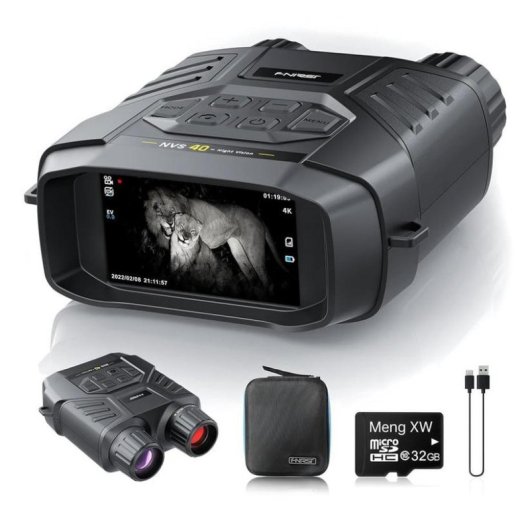Noktovisor Digital FNIRSI NVS-40 6x Grabación 4K Visión Nocturna