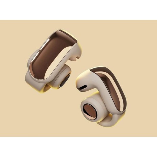 Écouteurs Bose Ultra Open Earbuds sans fil Bluetooth pour sport et appels, couleur sable