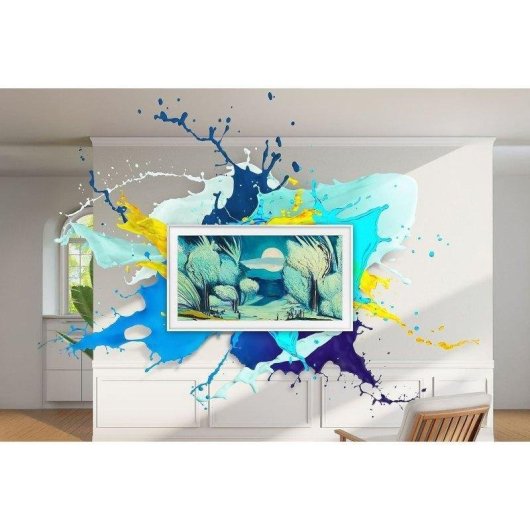 TV Samsung QLED QE55LS03FAUXXH 55" 4K UltraHD 144Hz Smart TV Tizen HDR10+ Art Mode