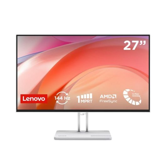 Monitor PC Lenovo L27-4C 27" FullHD 144Hz IPS FreeSync Altoparlanti 6ms