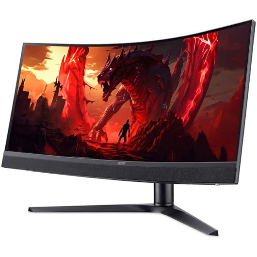 Monitor Acer Nitro XZ0 XZ340CURX 34" Wide Quad HD 200Hz LCD Curvo FreeSync Altura Ajustable