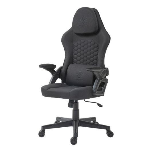 Mesa Gaming Deltaco Gaming 83 cm Acero y MDF Ruedas y 14 kg