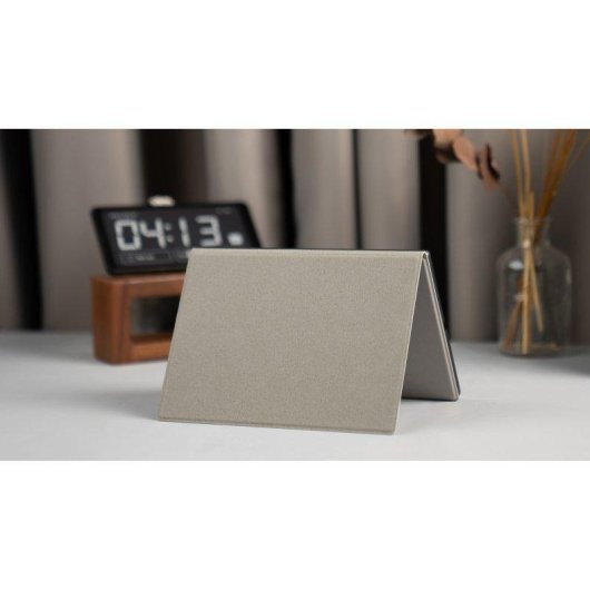 Cover Magnetica di Lusso per Boox Tab Mini C - Bianco (Grigio Legno) - Con Funzione Attivazione/Disattivazione