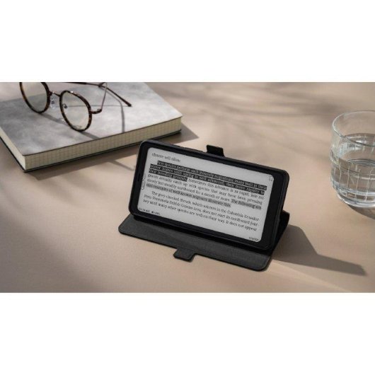 Funda Flip para BOOX Palma Negra con Soporte Integrado