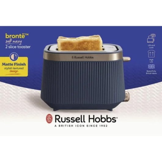 Tostadora Russell Hobbs Brontë 2 rebanadas Azul 980 W