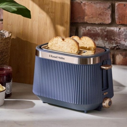 Tostadora Russell Hobbs Brontë 2 rebanadas Azul 980 W