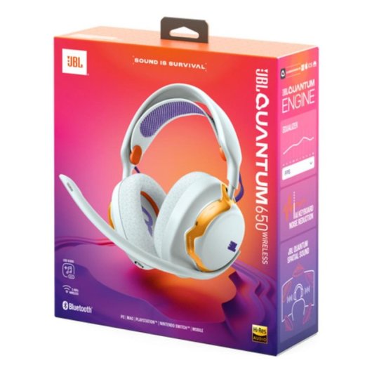 Auriculares JBL Quantum 650 inalámbricos Bluetooth Gaming con Cancelación de Ruido Teal