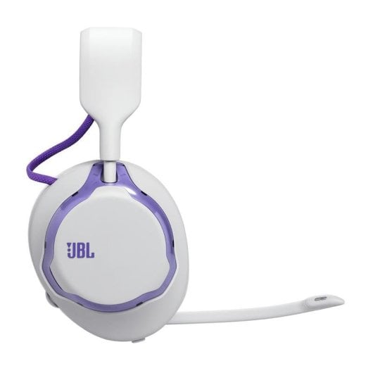 Casque JBL Quantum 650 sans fil Bluetooth Gaming avec réduction de bruit blanc