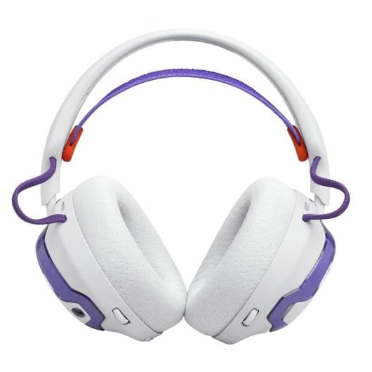 Casque JBL Quantum 650 sans fil Bluetooth Gaming avec réduction de bruit blanc