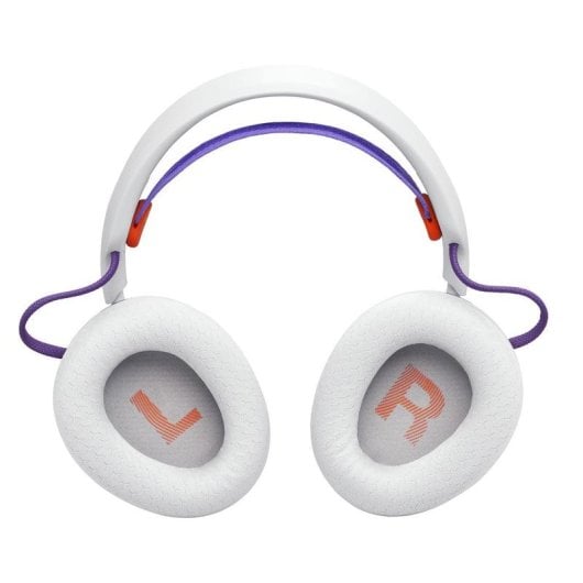 Casque JBL Quantum 650 sans fil Bluetooth Gaming avec réduction de bruit blanc