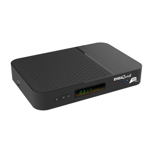 Descodificador Digiquest AX3_tivusat Combo 4K Ultra HD DVB-S2/DVB-T2