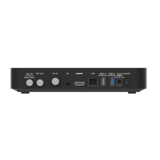 Descodificador Digiquest AX3_tivusat Combo 4K Ultra HD DVB-S2/DVB-T2