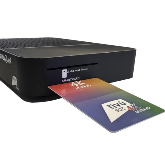 Descodificador Digiquest AX3_tivusat Combo 4K Ultra HD DVB-S2/DVB-T2