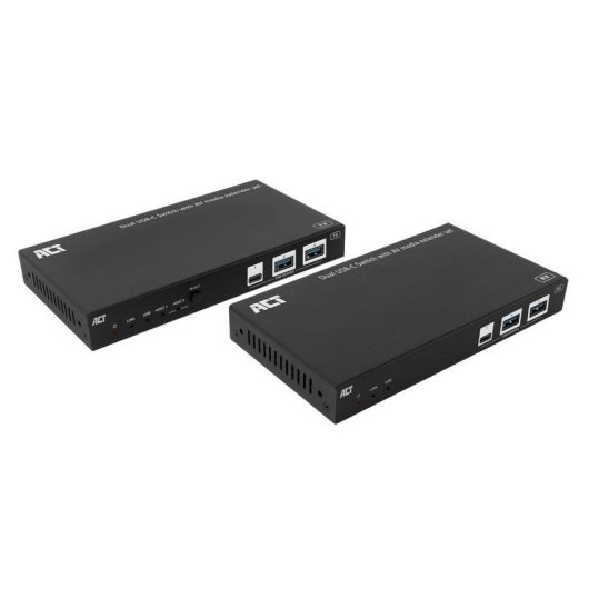 Set Extensor AV USB-C HDBaseT ACT AC7110 4K 100 metros