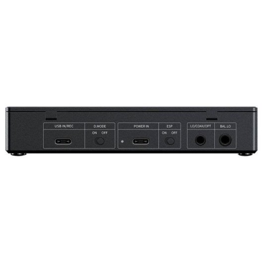 Reproductor CD portátil FiiO DM15 R2R Bluetooth 5.4 DAC USB Negro