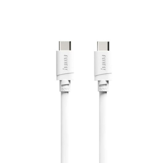 Cabo USB-C para USB-C 2 m Branco USB 2.0 Hama carregamento rápido