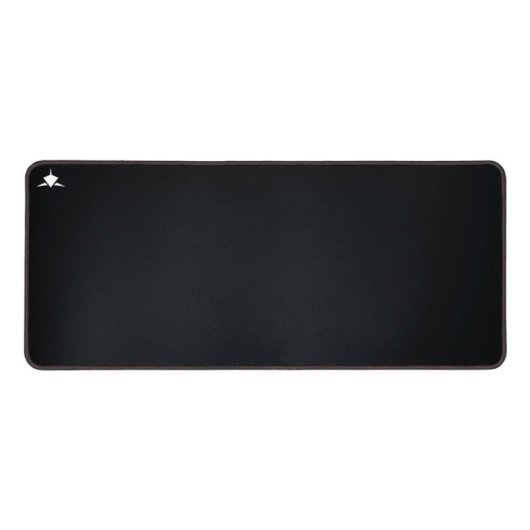 Alfombrilla para ratón White Shark BLACK KNIGHT XL Negro Textil Caucho Base Antiderrapante