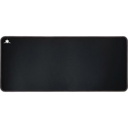 Alfombrilla para ratón White Shark BLACK KNIGHT XL Negro Textil Caucho Base Antiderrapante