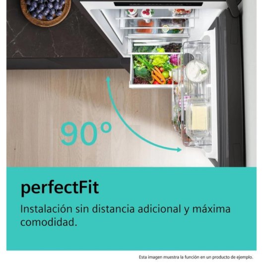 Frigorífico Combi Siemens iQ300 KG49NVWDG Total No frost 203 cm 440 L D Branco