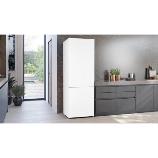 Frigorífico Combi Siemens iQ300 KG49NVWDG Total No frost 203 cm 440 L D Branco